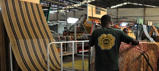 L'usine de production de la société Uniwax Côte d'iVoire. L'usine de production de la société Uniwax Côte d'iVoire.