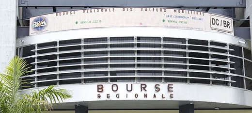 Le siège de la Bourse régionale des valeurs mobilières (Brvm). Le siège de la Bourse régionale des valeurs mobilières (Brvm).