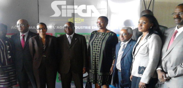 Le Top management du groupe Sifca. Le Top management du groupe Sifca.