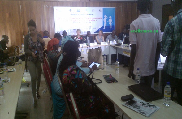Atelier de lancement du projet de lutte contre l'exploitation sexuelles des enfants à des fins commerciales.