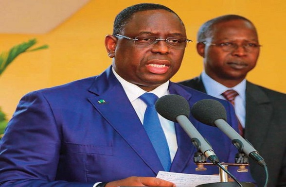 Le chef de l'Etat sénégalais, Macky Sall, en compagnie de son premier ministre Boun Abdalah Dionne.