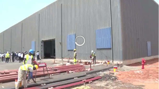 Visite de chantier de l' AIBD