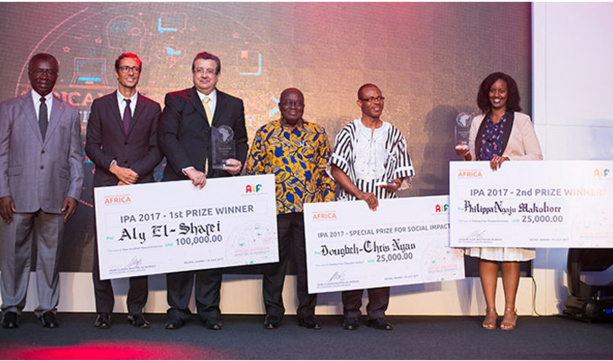 Prix de l'Innovation pour l'Afrique : Trois créateurs remportent 150 000 US$ du Prix Prix de l'Innovation pour l'Afrique : Trois créateurs remportent 150 000 US$ du Prix