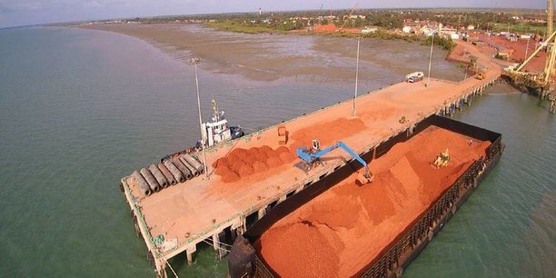Guinea Alumina Corporation exportera ses premières tonnes de bauxite en 2 Guinea Alumina Corporation exportera ses premières tonnes de bauxite en 2