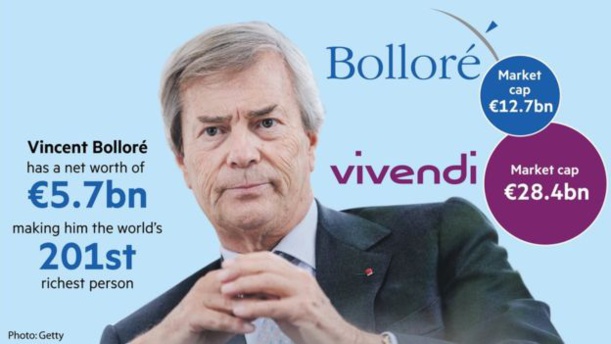 Bolloré inculpé pour "soupçons de corruption" Bolloré inculpé pour "soupçons de corruption"