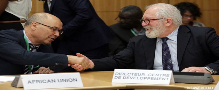 Les représentants de l'Union africaine et de l'Ocde. Les représentants de l'Union africaine et de l'Ocde.