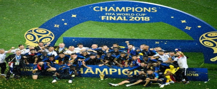 Les français nouveaux champions du monde.