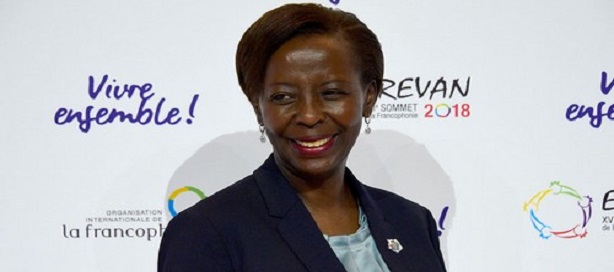 Louise Mushikiwabo, nouvelle Secrétaire générale de la Francophonie. Louise Mushikiwabo, nouvelle Secrétaire générale de la Francophonie.