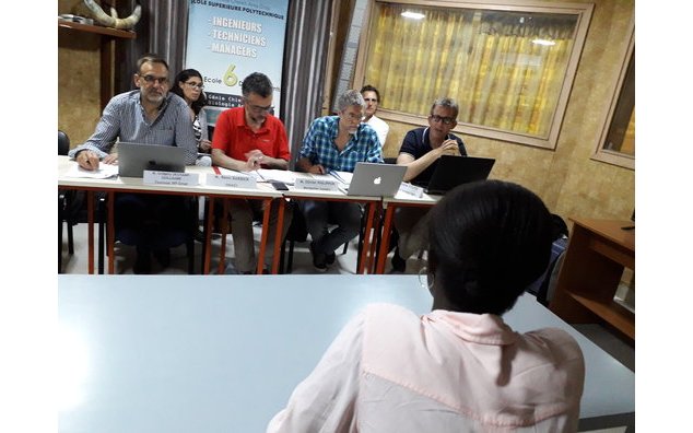 Un candidat auditionné par le jury du projet AgreenMob Un candidat auditionné par le jury du projet AgreenMob