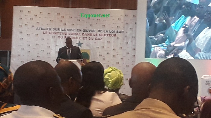 Macky Sall face aux revendications des acteurs sur le contenu local dans le secteur pétrolier et gazier Macky Sall face aux revendications des acteurs sur le contenu local dans le secteur pétrolier et gazier