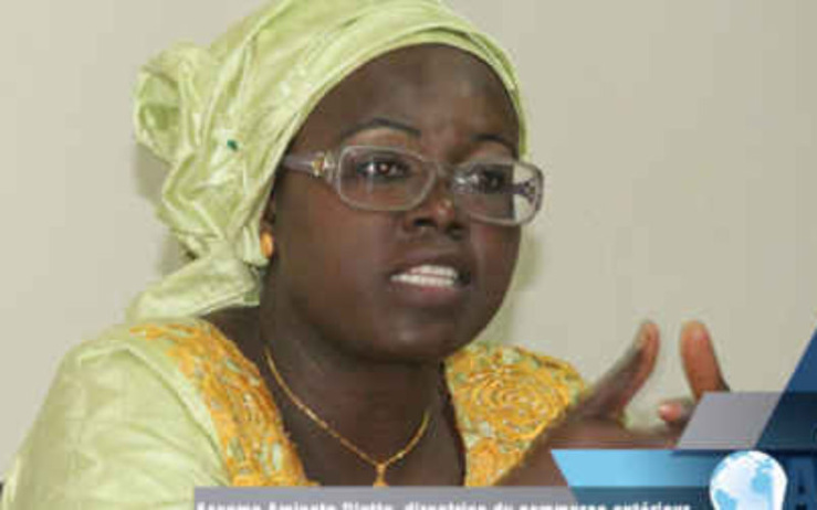Assome Aminata Diatta, ministre sénégalais du Commerce et des PME. Assome Aminata Diatta, ministre sénégalais du Commerce et des PME.