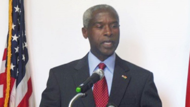 Tulinabo S. Mushingi, ambassadeur des Etats unis au Sénégal. Tulinabo S. Mushingi, ambassadeur des Etats unis au Sénégal.