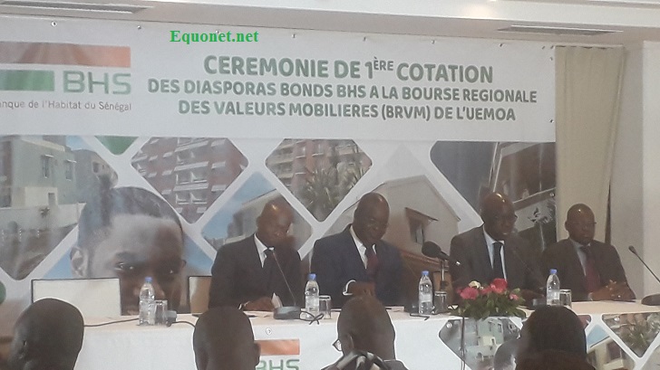 Première cotation des Diasporas bonds BHS à la BRVM. Première cotation des Diasporas bonds BHS à la BRVM.