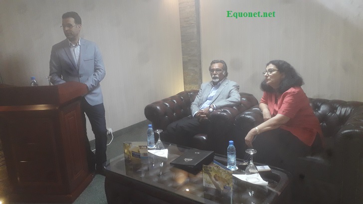 A gauche, Younes Mafroud, au milieu Inam Ulhaq, respectivement DG et PDG de Days hôel et suites Dakar. A gauche, Younes Mafroud, au milieu Inam Ulhaq, respectivement DG et PDG de Days hôel et suites Dakar.