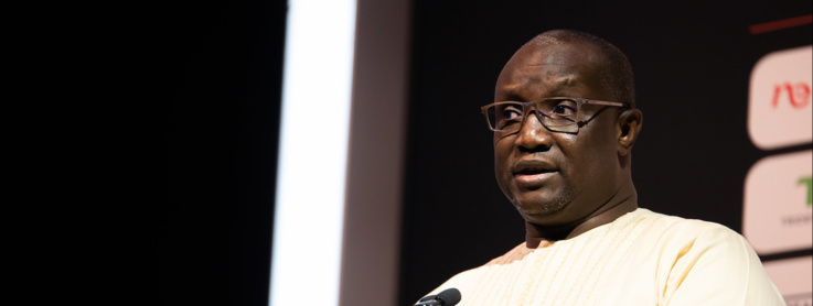 Mamadou Makhtar Cissé, ministre sénégalais du Pétrole et des énergies.