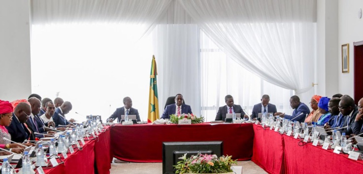 communiqué du conseil des ministres du sénégal de ce mercredi 08 avril 2019