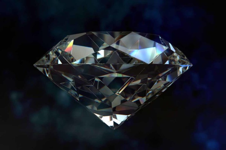 Réserves mondiales de diamants.