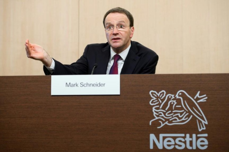 Mark Schneider, PDG de Nestlé Mark Schneider, PDG de Nestlé