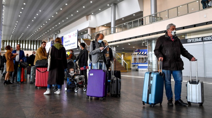Effets des restrictions de voyage : chute de 70 pour cent du tourisme international Effets des restrictions de voyage : chute de 70 pour cent du tourisme international