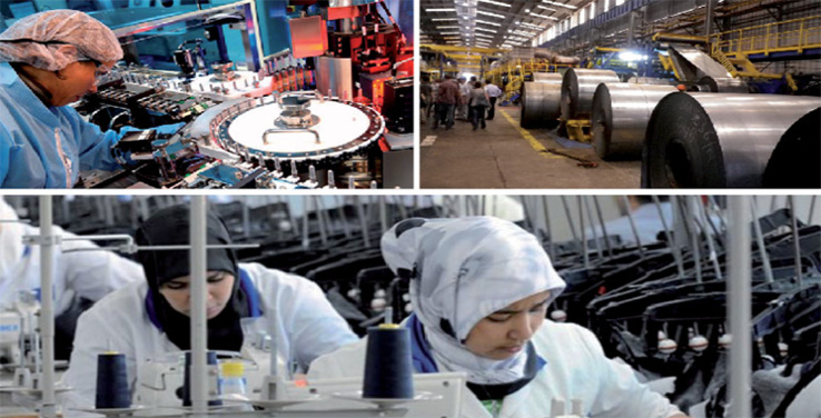 Ralentissement de l'activité économique marocaine.