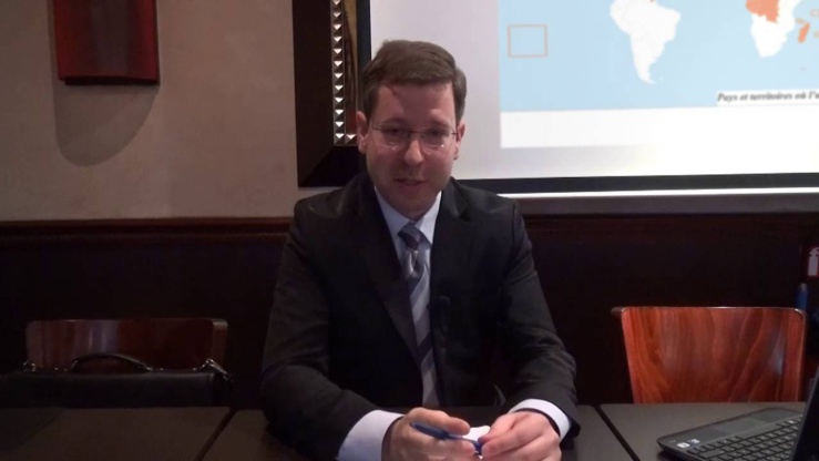 Ilyes Zouari, président du Centre d'étude et de réflexion sur le monde francophone (Cermf)