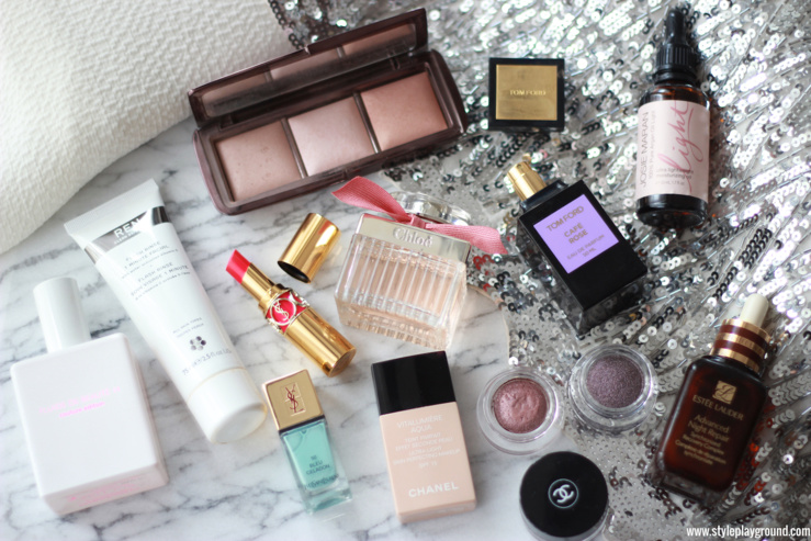 Produits de beauté luxe.