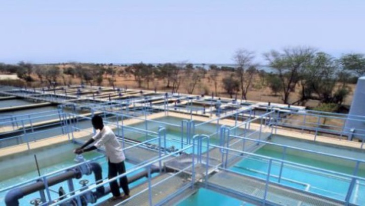 Eau potable au Sénégal.