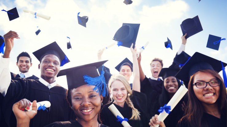 Diplômes de commerce en 2021.