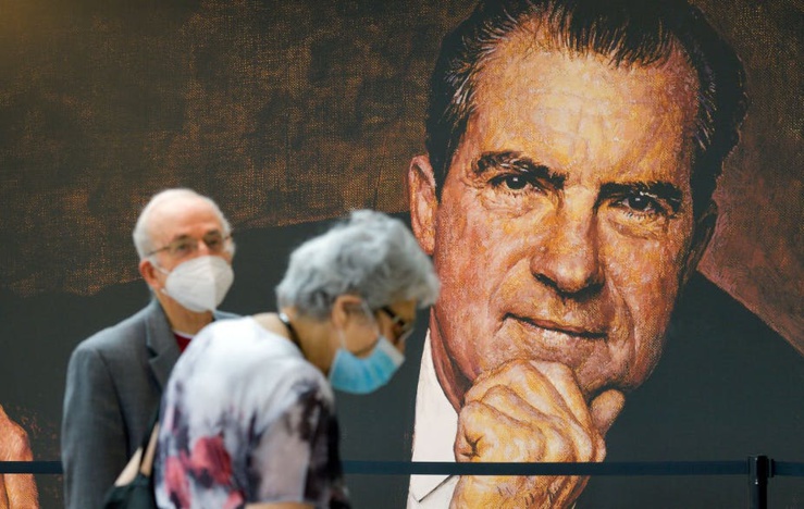 La décision du président américain Richard Nixon de mettre fin à la promesse américaine de convertir les dollars en or a changé le système financier mondial. Getty Images La décision du président américain Richard Nixon de mettre fin à la promesse américaine de convertir les dollars en or a changé le système financier mondial. Getty Images