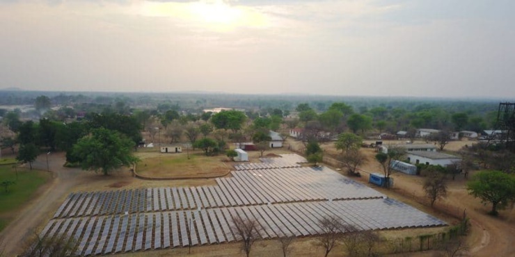Energies renouvelables au Botswana.