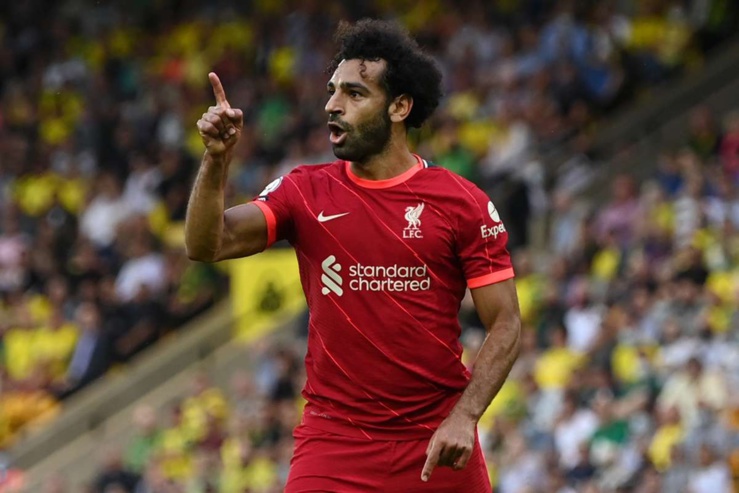 Mohamed Salah, joueur africain le plus utile d'Europe avec 100 millions d'euros pour la saison 2021/22