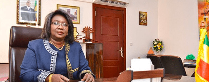 Aïssatou Sophie Gladima, ministre sénégalais du Pétrole et de l'Energie. Aïssatou Sophie Gladima, ministre sénégalais du Pétrole et de l'Energie.