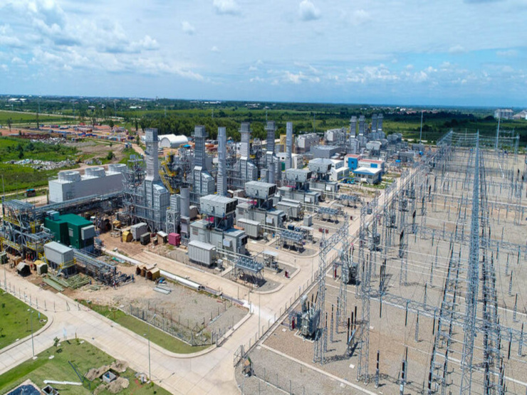 projet électrique Central Termica de Temane (CTT).