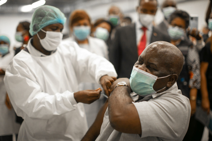 Vaccination covid19 en Afrique.