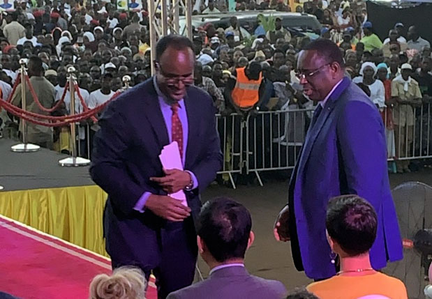 discours de nathan belete, directeur des opérations de la banque mondiale (photo d'archive). discours de nathan belete, directeur des opérations de la banque mondiale (photo d'archive).