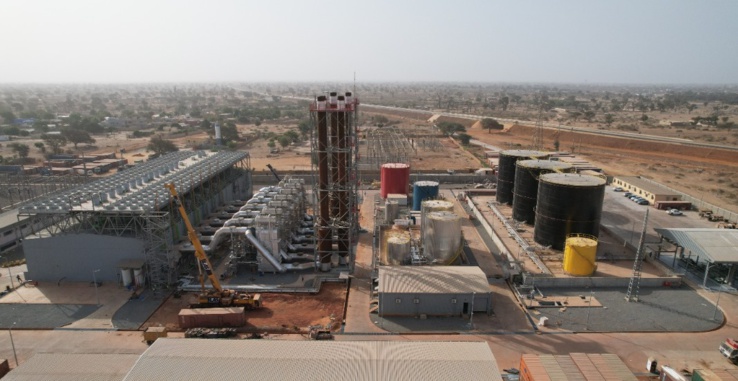 Photo - 230 MW Malicounda Melec power plant in. Photo - 230 MW Malicounda Melec power plant in.