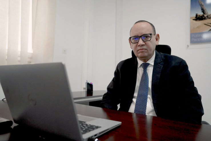 Brahim Ould M’Bareck, président de TMLSA Brahim Ould M’Bareck, président de TMLSA