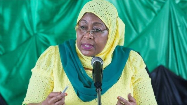 Samia Suluhu Hassan, présidente de la Tanzanie.