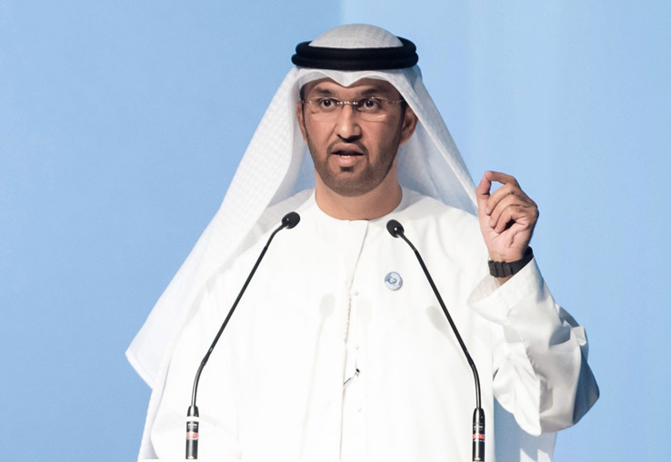 Sultan Al Jaber, directeur général de l'Abu Dhabi National Oil Company (ADNOC). Sultan Al Jaber, directeur général de l'Abu Dhabi National Oil Company (ADNOC).