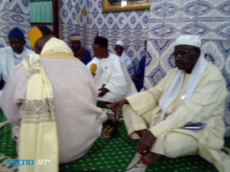 zawiyya seydi el hadj malick sy dakar : imam thierno ousmane ba ouvre une série de causeries en perspectives du gamou 2023