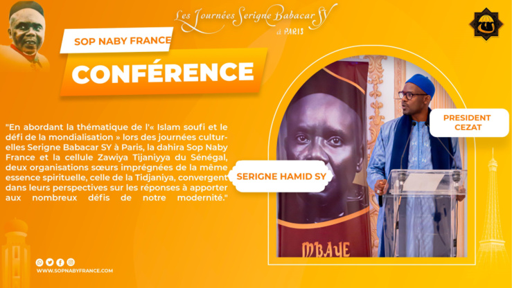 la coexistence religieuse pacifique sénégalaise exposée en modèle à la conférence internationale de paris sur l’islam soufi et défis de la mondialisation