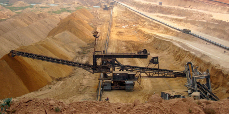 Exploitation de phosphates au Togo. Photo : Alexandra Pugachevsky/Wikimedia Commons. Exploitation de phosphates au Togo. Photo : Alexandra Pugachevsky/Wikimedia Commons.