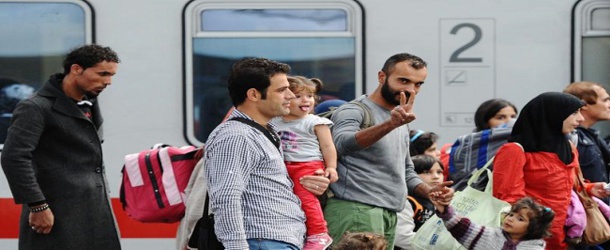 Des régugiés accueillis par la France Des régugiés accueillis par la France