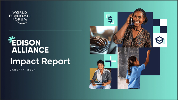 L'Alliance EDISON a connecté plus d'un milliard de personnes dans le monde à des services numériques essentiels tels que la santé, l'éducation et la finance. L'Alliance EDISON a connecté plus d'un milliard de personnes dans le monde à des services numériques essentiels tels que la santé, l'éducation et la finance.