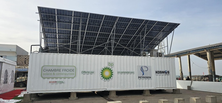 L’opérateur britannique et ses partenaires, Kosmos Energy et PETROSEN, ont installé des conteneurs frigorifiques solaires à Saint-Louis. L’opérateur britannique et ses partenaires, Kosmos Energy et PETROSEN, ont installé des conteneurs frigorifiques solaires à Saint-Louis.