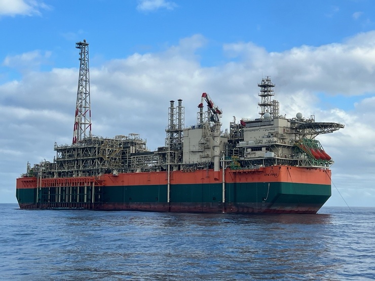 Le  navire flottant de production, de stockage et de  déchargement (Floating Production, Storage and Offloading, FPSO). Le  navire flottant de production, de stockage et de  déchargement (Floating Production, Storage and Offloading, FPSO).