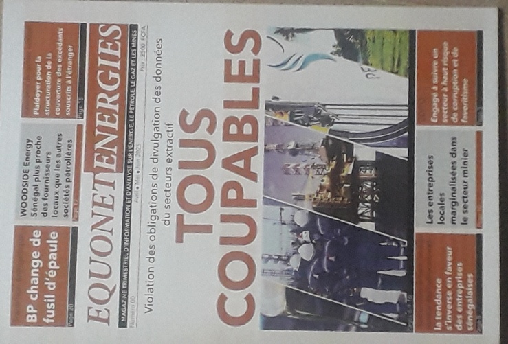 le journaliste sénégalais ndakhté M. gaye lance un journal magazine dédié à la transparence de l’industrie extractive le journaliste sénégalais ndakhté M. gaye lance un journal magazine dédié à la transparence de l’industrie extractive