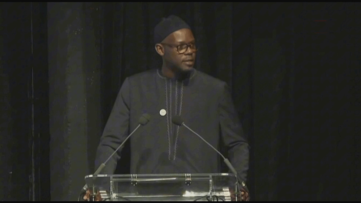 Serigne Abdoul Hamid SY, Président de la CEZAT, lors de son allocution à la Conférence de Paris sur le thème « Face aux extrèmes guérir le monde par le dialogue des cultures et des religions ». Serigne Abdoul Hamid SY, Président de la CEZAT, lors de son allocution à la Conférence de Paris sur le thème « Face aux extrèmes guérir le monde par le dialogue des cultures et des religions ».