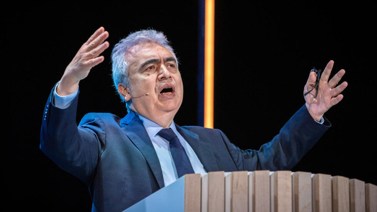Fatih Birol, président de l'AIE, en Norvège, le 21 novembre 2023. via REUTERS - NTB Fatih Birol, président de l'AIE, en Norvège, le 21 novembre 2023. via REUTERS - NTB