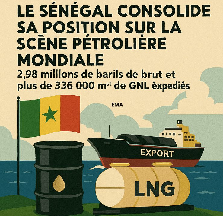 Exportations : Le Sénégal consolide sa position sur la scène pétrolière mondiale Exportations : Le Sénégal consolide sa position sur la scène pétrolière mondiale